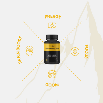 6-Hour Energy Blend: Unleash Lasting Focus, Energy & Mental Clarity