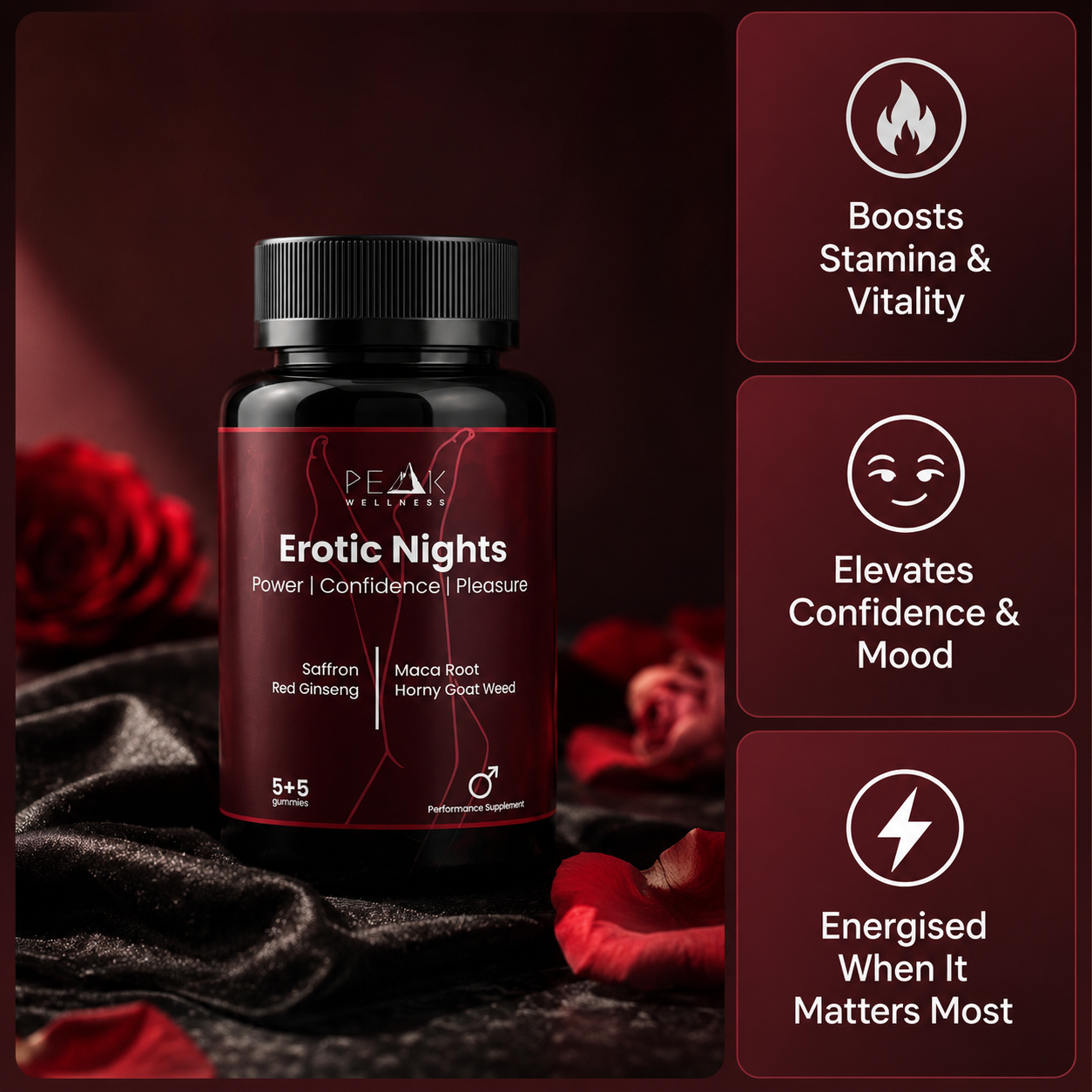 Erotic Nights - Intimate Gummies