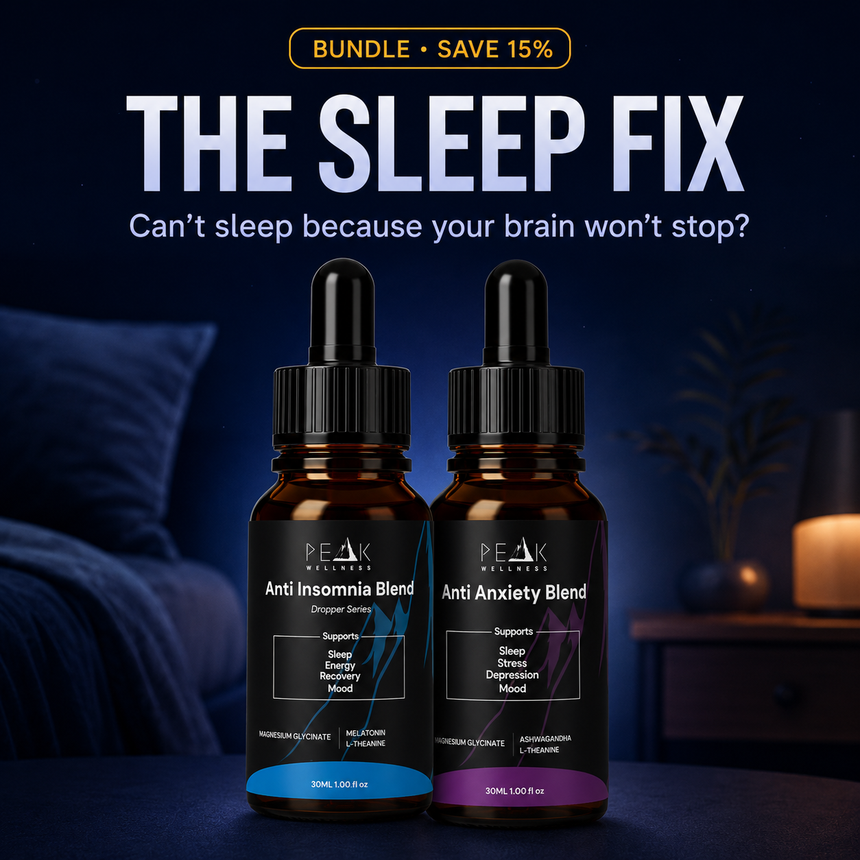 THE SLEEP FIX · NIGHT DUO