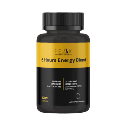 6-Hour Energy Blend: Unleash Lasting Focus, Energy & Mental Clarity