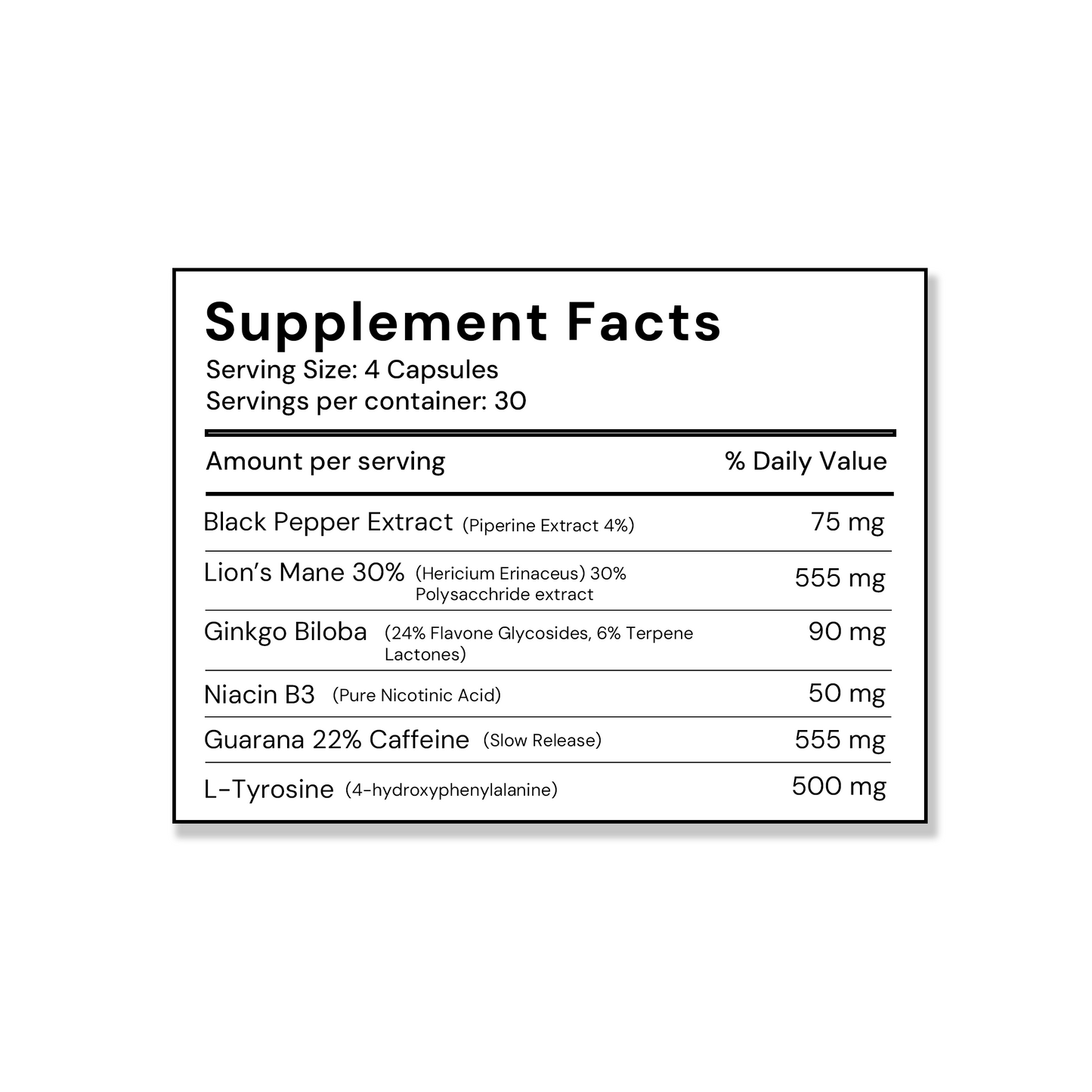 6-Hour Energy Blend: Unleash Lasting Focus, Energy & Mental Clarity