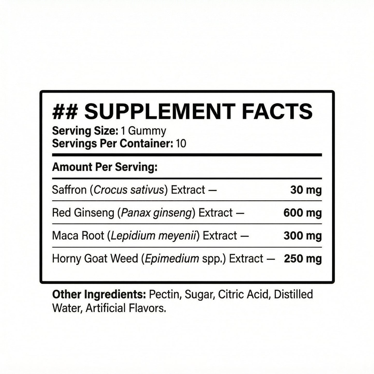 Erotic Nights - Intimate Gummies